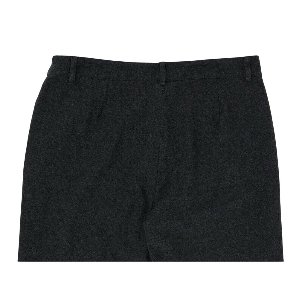 LL Bean Women's Trouser Pants Cotton Flannel Size 10 R Gray Lined 26" Inseam EUC - Picture 7 of 9